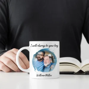 World’s Best Dad Personalizable White Ceramic Mug