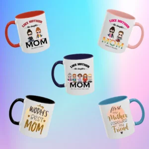 Customizable Mug for Mom and Daughters